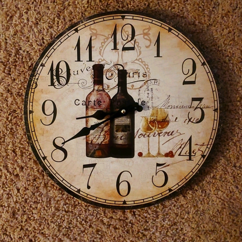 Wine Clock